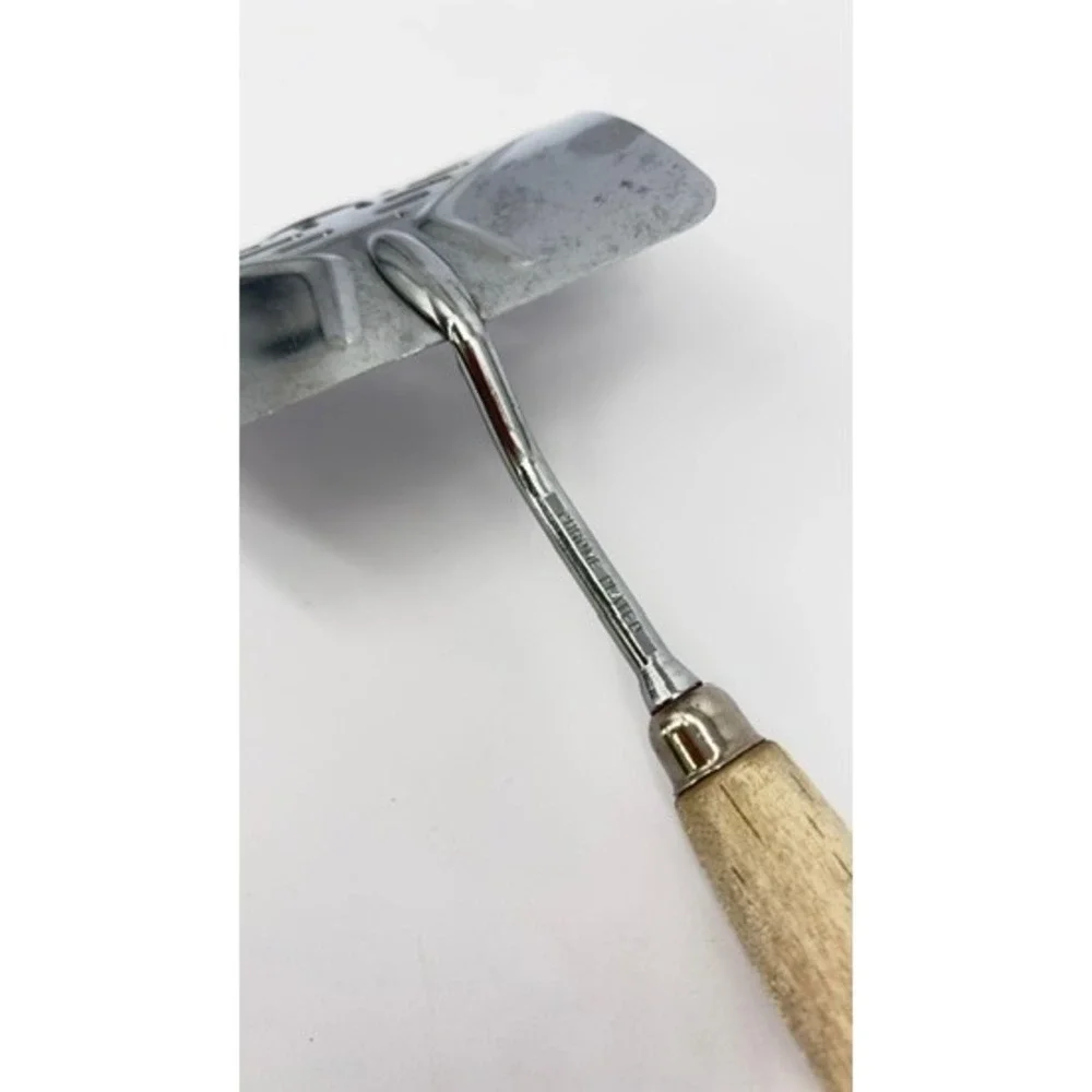EKCO USA Vintage Flipper Lifter Slotted Spatula Turner Wood Handle 11.5 Inch